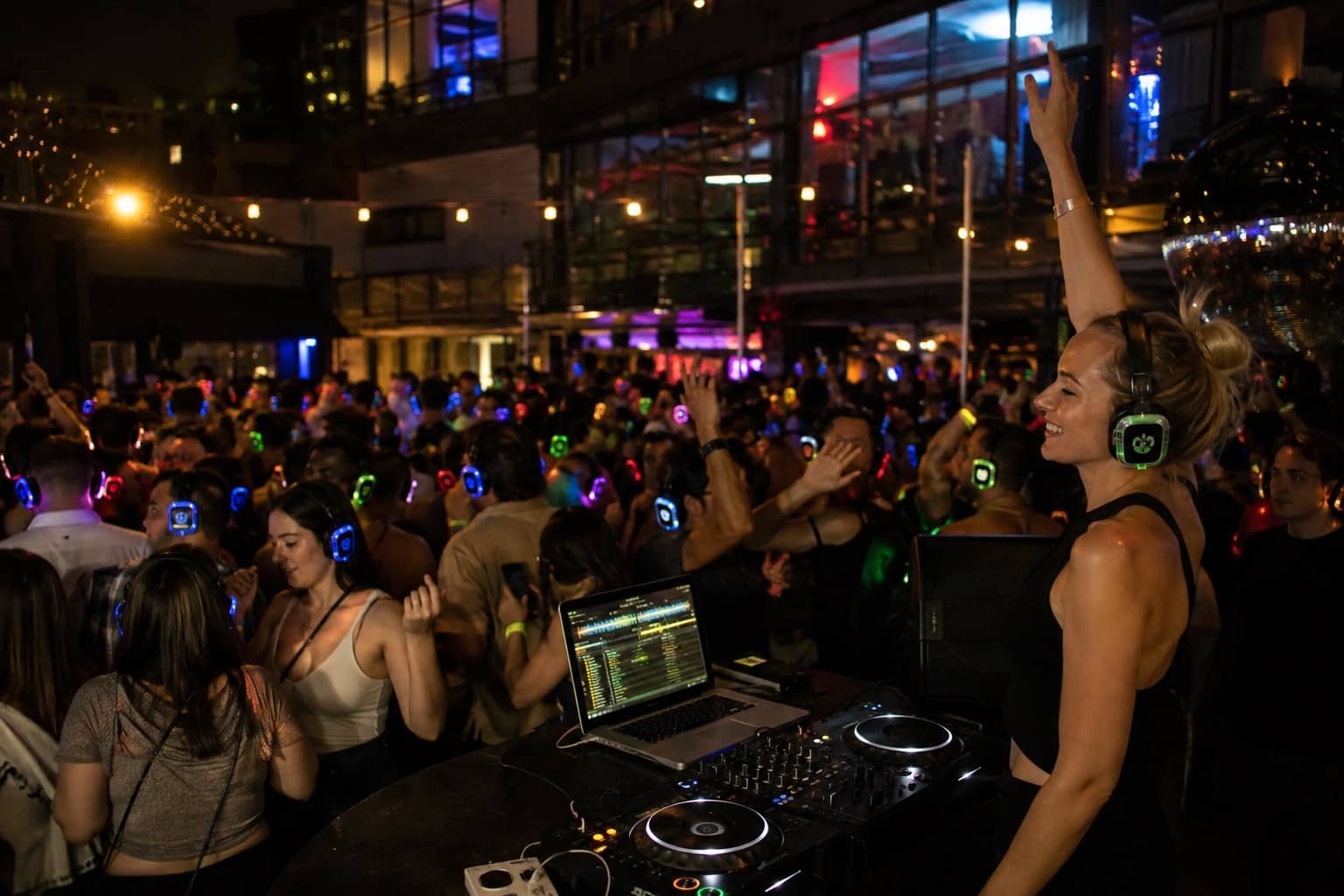 storm djs silent disco hire 1