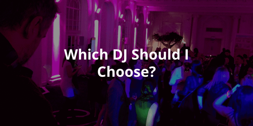 Which DJ should I choose at the Bluewater Wedding Fair 2016