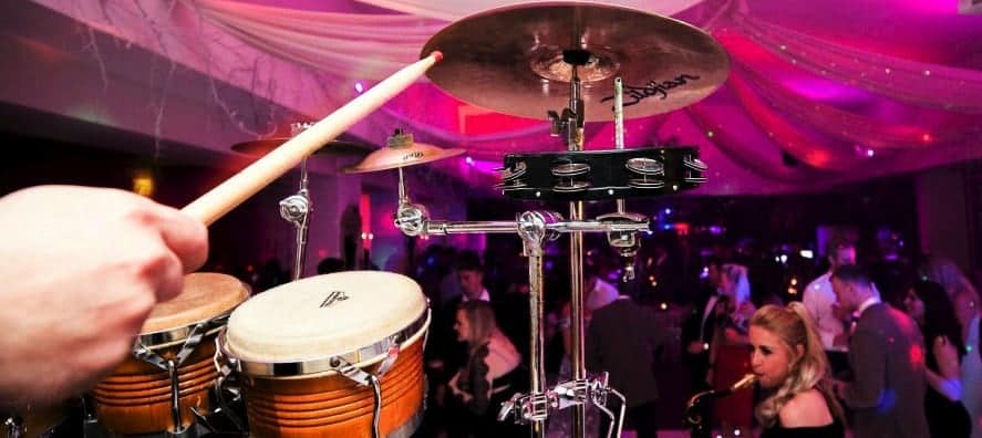 percussion and sax storm djs