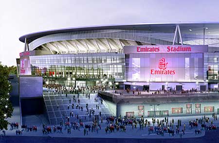Storm DJs Arsenal Emirates Stadium