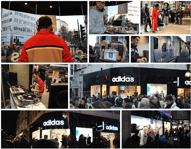 Storm DJs @ Adidas London