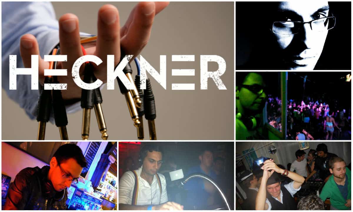 Heckner - DJ profile collage - Storm DJs London agency