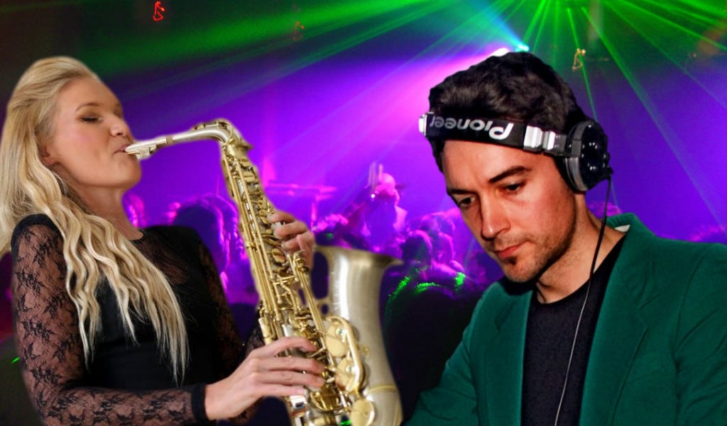 DJ and Saxophonist - DJ hire London - Storm DJs