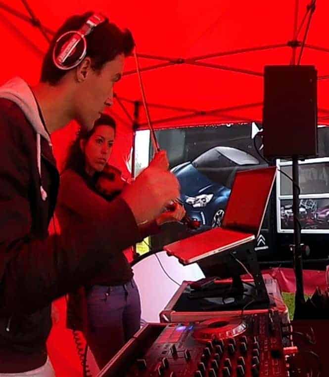 DJ with Violinist - CarFest - Storm DJs Hire Agency