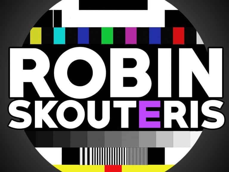 Robin Skouteris - Dj logo - Storm Djs