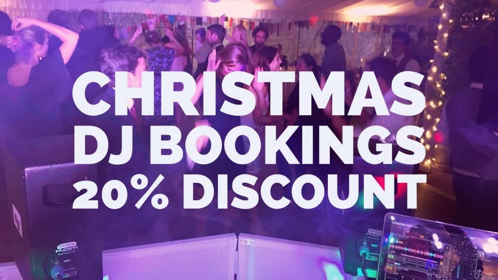 Christmas DJ Bookings Offer