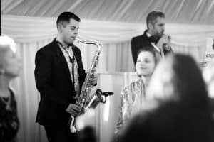 Saxophonist with DJ - Paul Dove