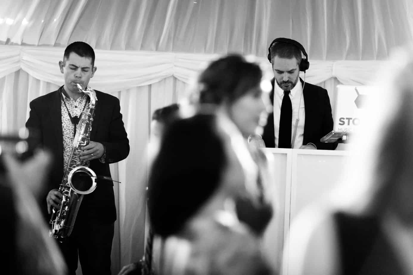Saxophonist with DJ - Weddings - Paul Dove
