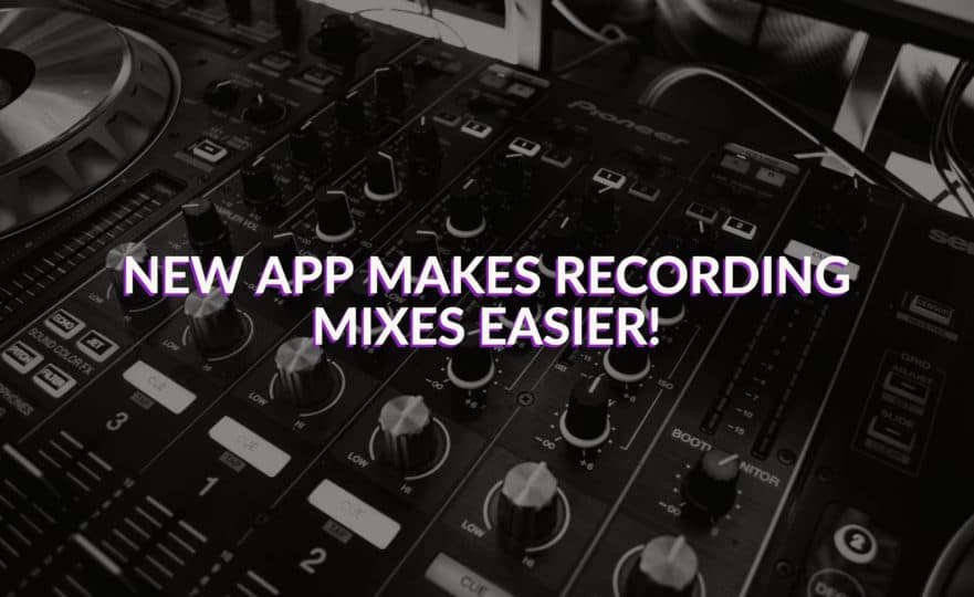 DJMREC App Allows DJs To Record Mixes Directly To iPhones