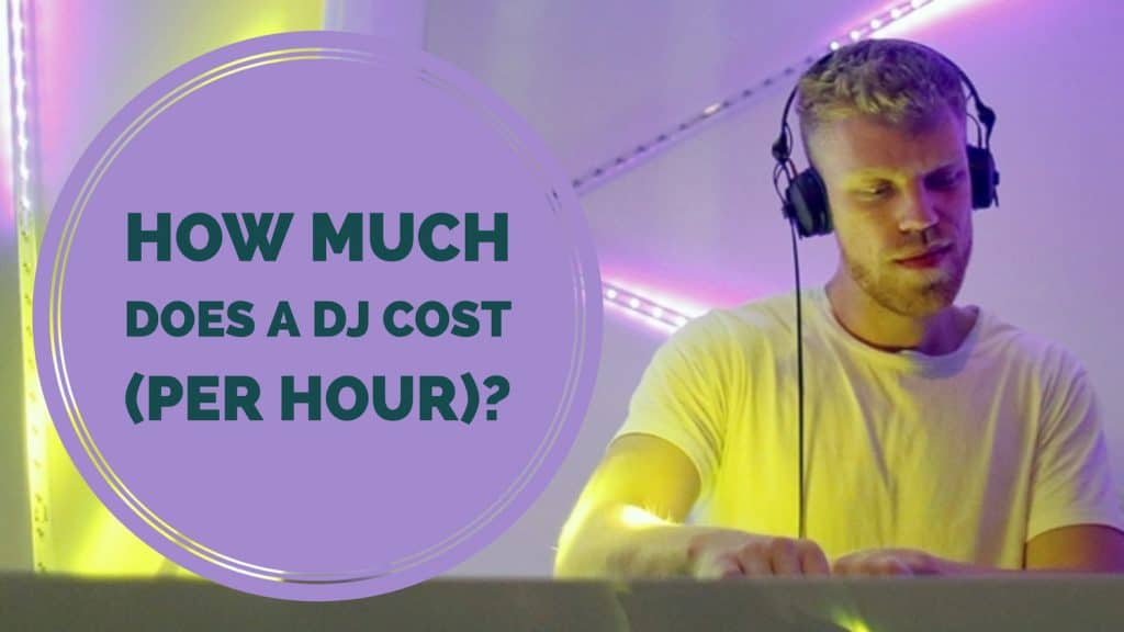How much does it cost for a DJ per hour?