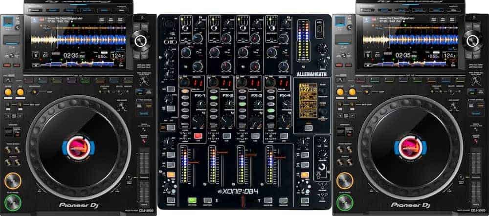 Pioneer CDJ-3000 and Allen Heath Xone DB4 - Win Storm DJs Giveaways Draw Competition