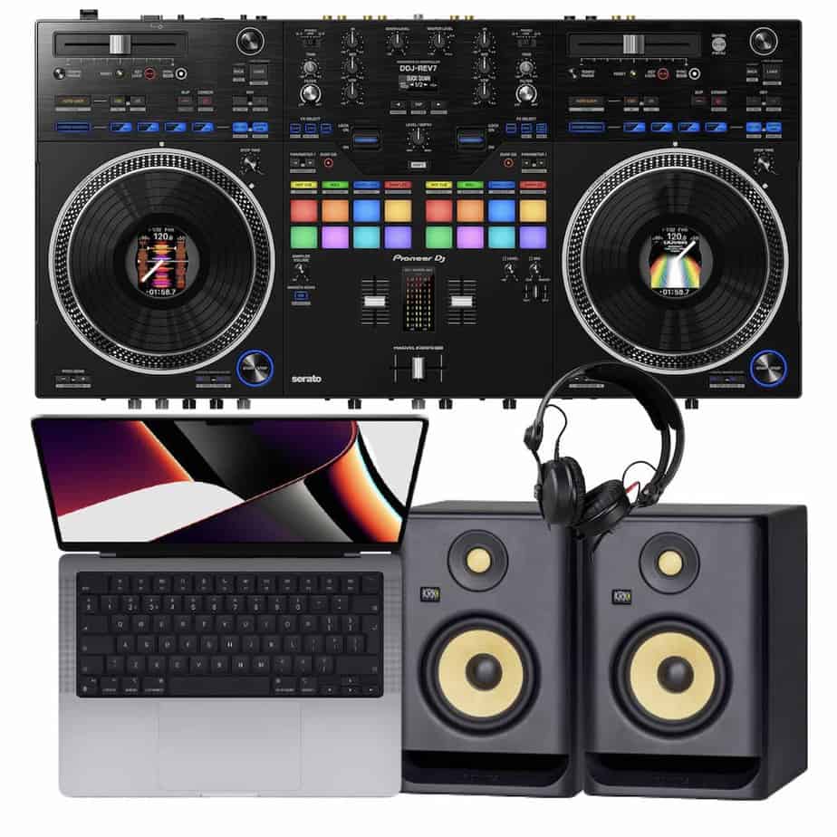 DJ Prize - Pioneer DDJ-REV7 and MacBook Pro 14 Inch - Storm DJs Competition Giveaway