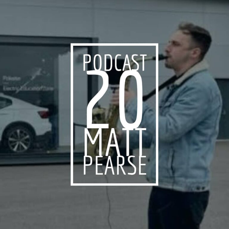 Matt Pearse saxophonist podcast interview - Storm DJs
