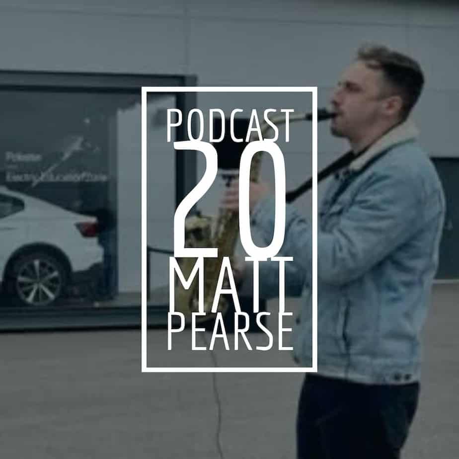 Matt Pearse saxophonist podcast interview - Storm DJs