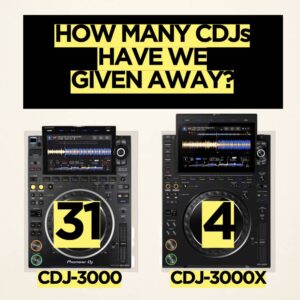 How many CDJs have been won - Storm DJs Giveaways