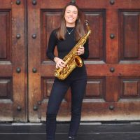 Saskia Saxophonist - Storm DJs Q02C8656
